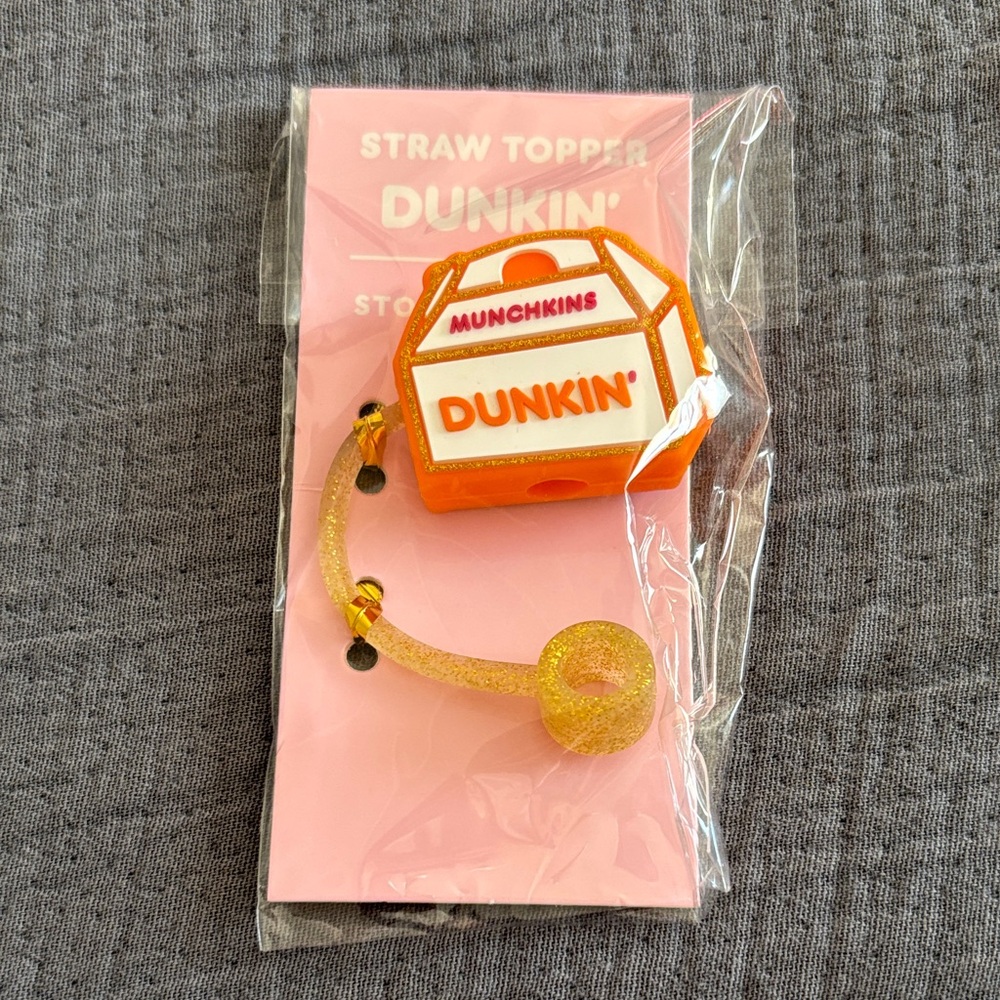 SCL x Dunkin Straw Topper